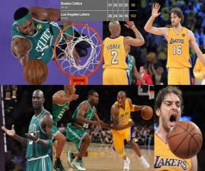 yapboz NBA Finalleri 2009-10, Oyun 1, Boston Celtics 89 - Los Angeles Lakers 102